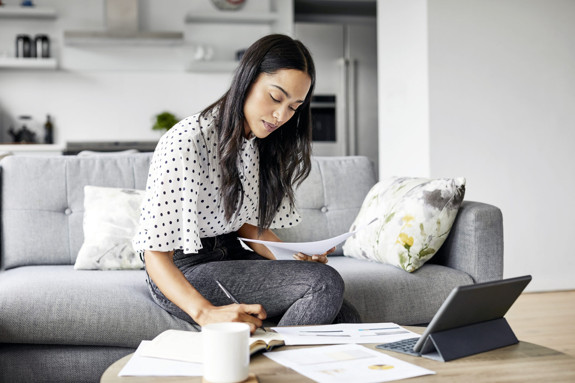 Les femmes ont moins de tranquilité d'esprit financière